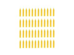 Mega Candles 48 pcs Scented Citronella Taper Candles
