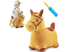 iPlay iLearn Plush Ride-On Horse