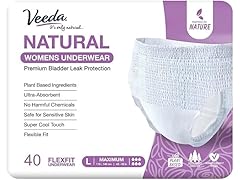 Veeda Incontinence Underwear L 40ct