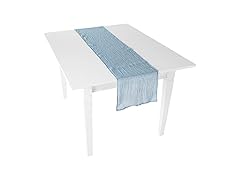 Fun Express Dusty Blue Gauze Table Runners 3 Piece