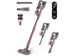 Fykee Cordless Vacuum  - Red