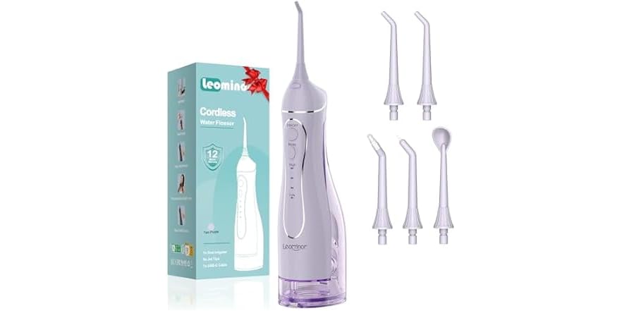 Leominor Water Dental Flosser Pick