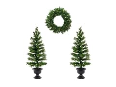 National Tree Company Pre-Lit Warm Welcome Assortment Set