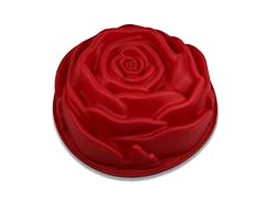 Silicone Rose-Shaped Bunt Mold