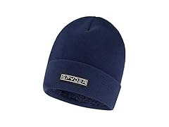 Spyder Mens Fur Lined Rib Knit Cuff Beanie