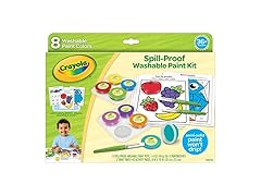 Crayola Spill Proof Paint Set (8ct)