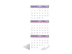 Poluma 2026-2027 Wall Calendar - 3 Month Wall 26