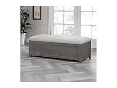 The Sole Secret 50" Wide Shoe Storage Bench Organizer