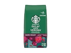 Starbucks Ground Coffee, Dark Roast, Decaf, 1 Bag