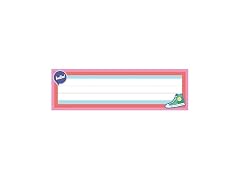 Carson Dellosa Groovy Desk Name Plate, Classroom Name Tags