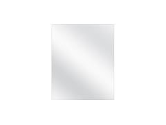 MCS Frameless Wall Mirror 30x36in Silver
