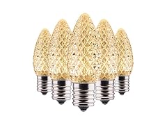 Minetom 50 Pack C9 LED Christmas Light Bulbs