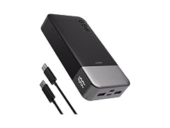 JUOVI 65W 20000mAh Laptop Power Bank