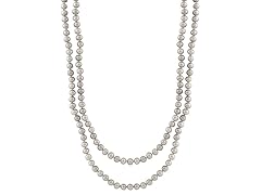 Splendid Pearls Long Pearl 48" Necklace