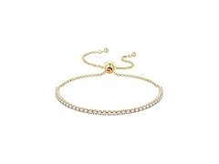 Celestara Gold Tennis Bracelet