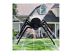 Halloween Spider Web Decorations 