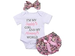 Honykids Girls (0-3 MOS) Newborn Baby Girl Set