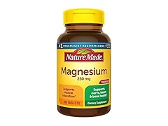 Nature Made Magnesium, 250mg, Tablets 200 ea