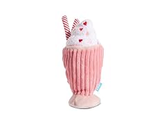 Barkbox Red Whine Milkshake Dog Toy - Squeaky