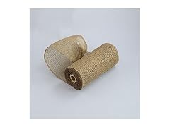10" Wide Poly Burlap Mesh No Foil Chocolate