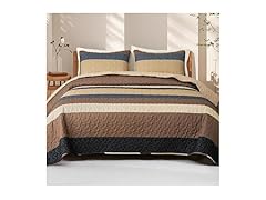 Whale Flotilla King Camel Quilt Set