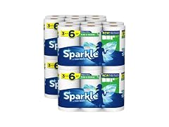 Sparkle Tear A Square Towels 24 Double Rolls