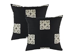 Key Polyester Pillow: Set of 2