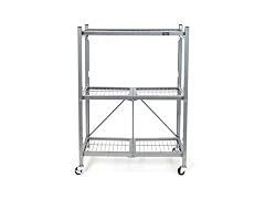 Origami 3-Tier Shelves with Wheels