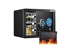 ADIMO BGX-M/D-30D Biometric 1.2 CuFt Fingerprint Home Safe