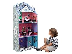 Monster Mansion Dollhouse w/ Furniture