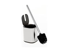Home Zone Living Toilet Brush with Automatic Lid