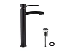 VIGO Milo Bathroom Vessel Faucet in Antique Rubbed Bronze with Pop up