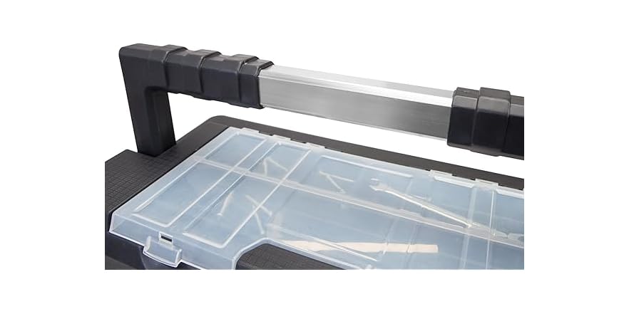 Torin 19" Tool Box – Portable Organizer with Tray & Handle - Image 6
