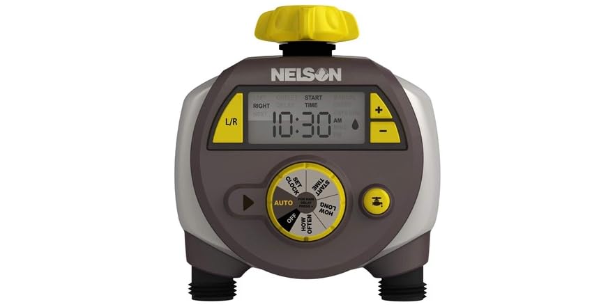 Nelson Dual Outlet Electric Water Timer