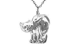 Crystal Cat Pendant
