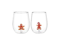 Slant Party Supplies Stemless Wine Glass