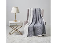 Noble House Louvre Sherpa Throw (2 Pack)