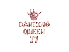 18" Rose Gold Dancing Queen Balloons