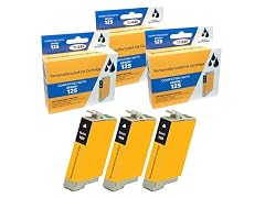 Compatible Epson 125 Black Ink Cartridge (3 Pack)