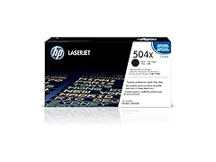 HP 504X (CE250X) Black High Yield Original LaserJet Toner Cartridge