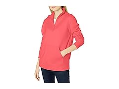Amazon Essentials Womens Fleece QuarterZip Top
