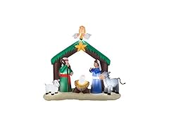 Gemmy Christmas 7' Nativity Scene Inflatable