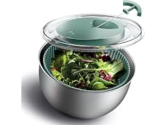 5 Qt. Stainless Steel Salad Spinner