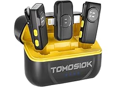 TomoSiok Wireless Lavalier Microphone