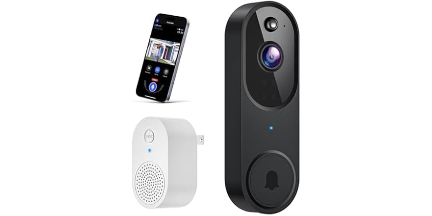 ArvoElio Wi-Fi Video Doorbell Camera