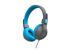 JLab JBuddies Studio 2 On-Ear Kids Wired Headphones