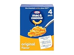 Kraft Mac and Cheese, 4 Pack, for Easy Dinner