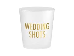 Wedding Bridal Shower Engagement Party Shot Glass 10-Count
