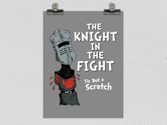 The Knight in the Fight Matte Poster