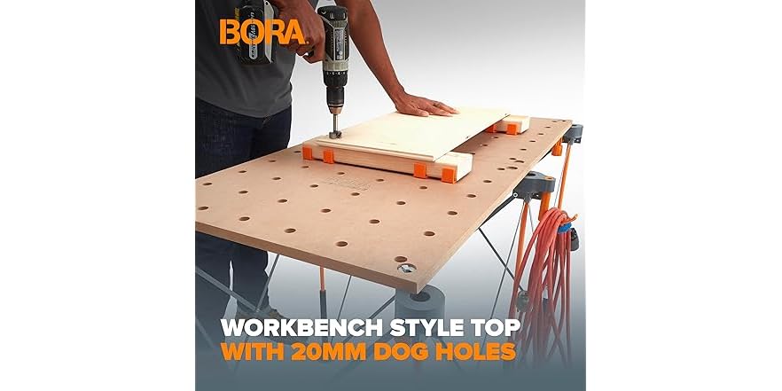 BORA CK22TM Centipede Workbench Table Top 24"x48"